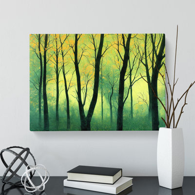 Wonderful Spring Forest - Wrapped Canvas