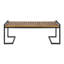 Banc industriel en bois et métal Hopkins-1305066857