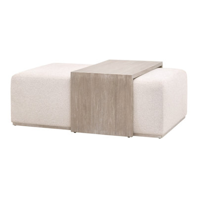 Letisia Dovetail Upholstered Coffee Table