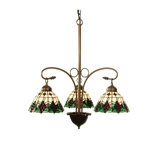 Tiffany 3 - Light Chandelier