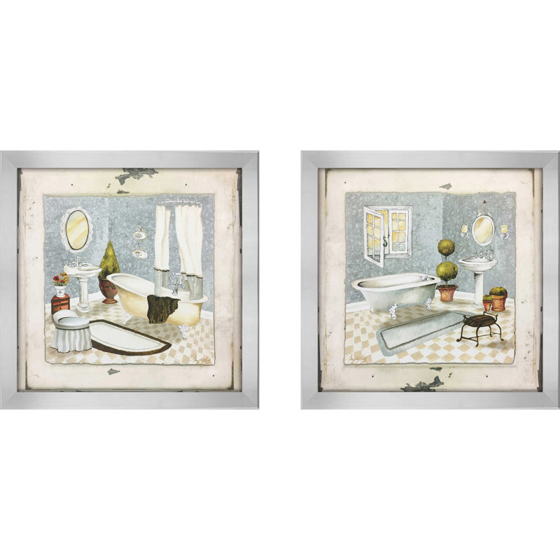 " Blue Bath " 2 - Pieces