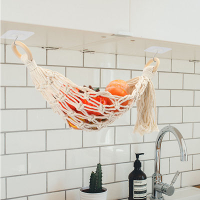 Rangement pour hamac à fruits suspendu