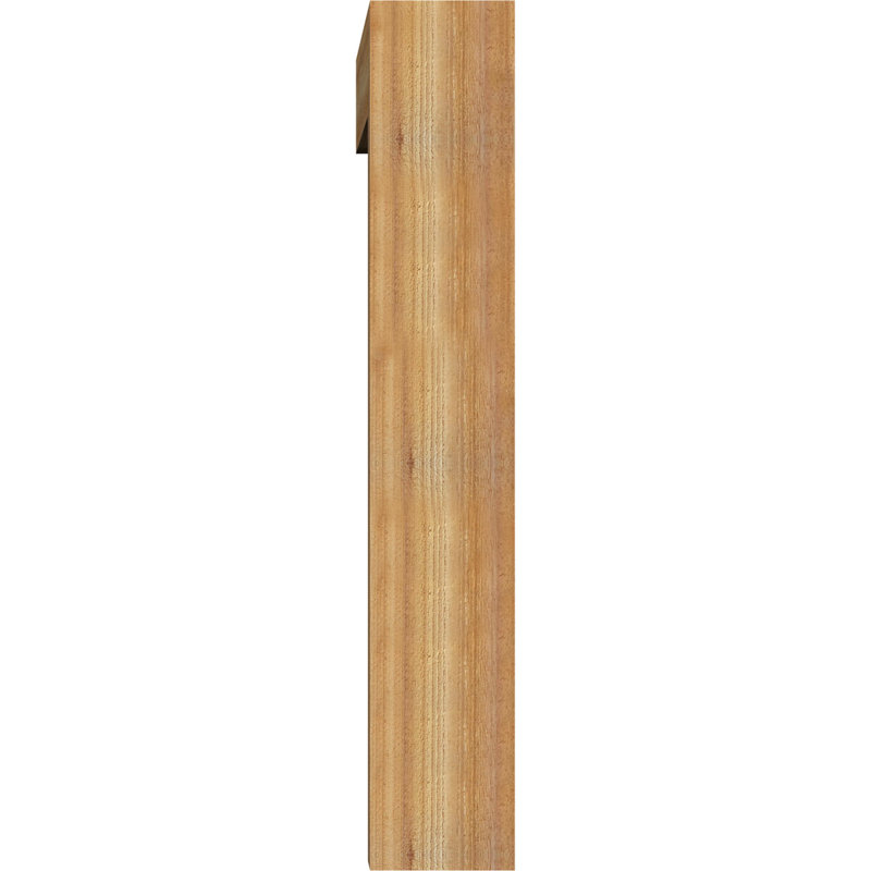 Support Funston Block avec support décalé, 48 x 42, Cèdre rouge occidental de l 8 po (scié brut)