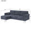 Canapé modulaire rembourré 2 pièces Labryan-1928468126