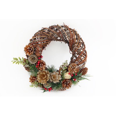 Fresh (Live) 35cm Wreath