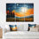 Ensemble de salon d'art mural Autumn Forest Lake Views II - Van Gogh