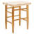 Kazbah Upholstered Counter Stool with Solid Wood Frame