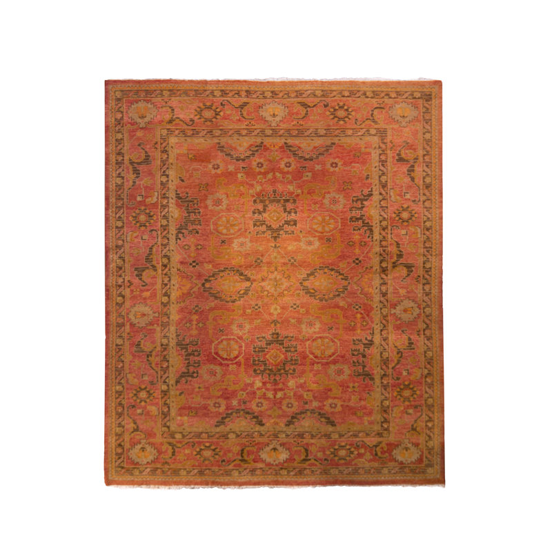 One-of-a-Kind 8' x 9'8" Hand Knotted Area Rug