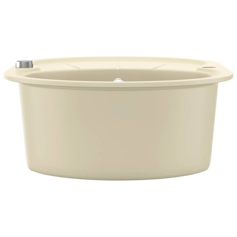 Évier de cuisine vidaXL, Beige