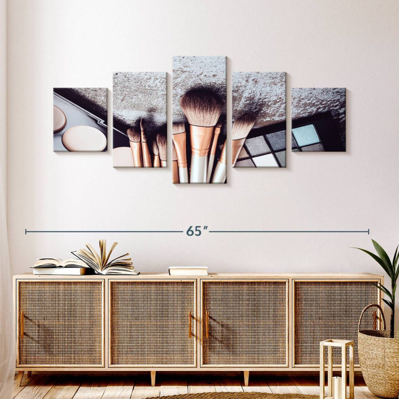 Makeup Basics, 24" H x 55" W