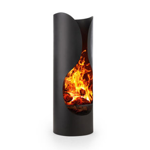 Verdon Stainless Steel Charcoal Smokeless Chimenea