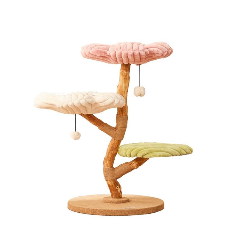 3 Tiers Cat Tree with Perch,Scratching Posts