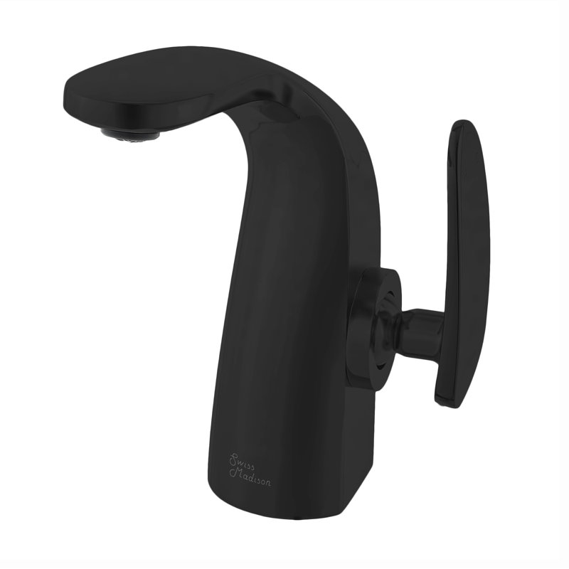 Château Single Hole, Single-Handle, Bathroom Faucet, Matte Black