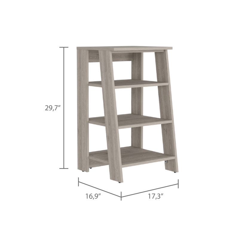 Armoire à linge Nashua, Gris clair