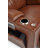Neo Leather Match Power Rocking Recliner with Power Headrest and Lumbar-97269380