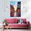 Vibrant Bourbon Street sur toile-1222183062