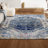 Latorre Modern Persian Boho Vintage Cream/Blue Rug-27496886