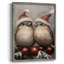 Art des Fêtes de Noël - Série 2 - CECVI, reproduction encadrée - bois massif-328020006