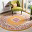 Christa Southwestern Orange/Fuchsia Area Rug-511222858