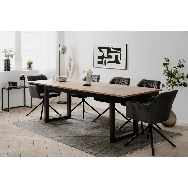 Alduina Extendable Dining Table, 75cm H x 200cm L x 90cm W