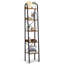 Metal Bookshelf Rustic Bookshelf 5-Tier for Living room Bedroom & Office