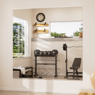 Rectangle pleine longueur miroir mural 72 x 36