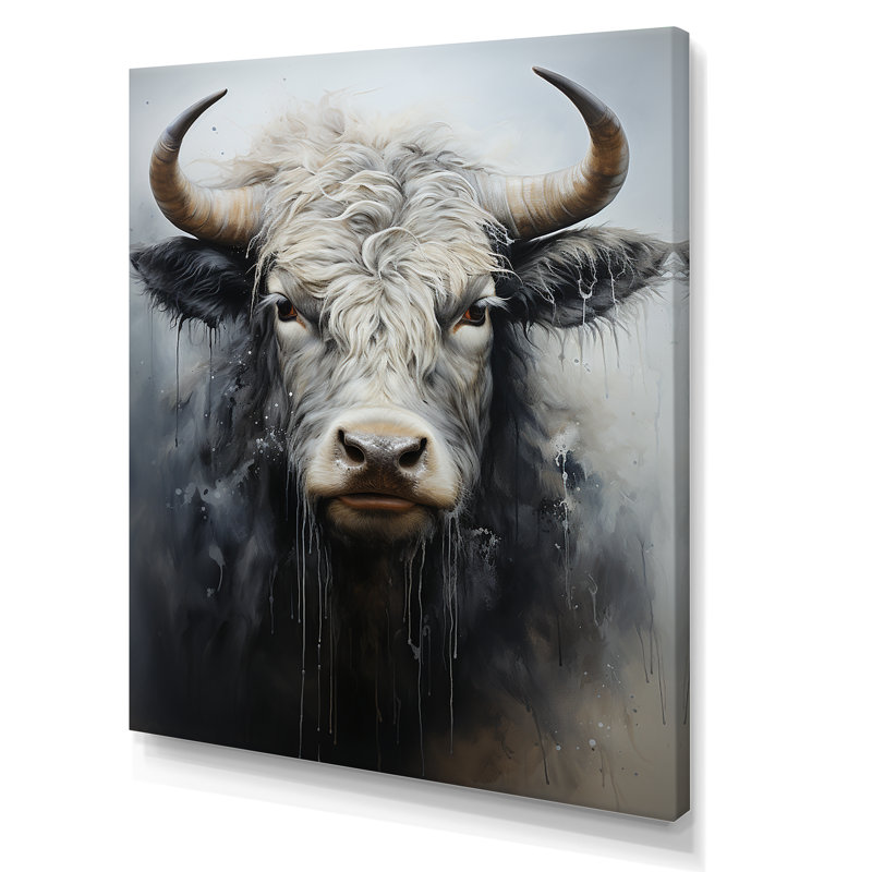 Minimalisme noir et blanc, peinture sur toile, Toile tendue, H 32 po x l 16 po x P 1 po