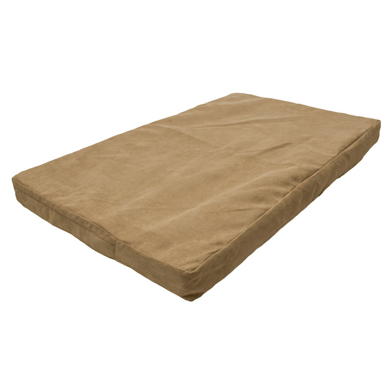 Matelas lavable 100% pour chien Snoozer, Moyen (l 35 po x P 22 po x H 2 po), Chameau