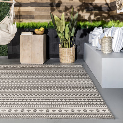 Tapis gris Acantha