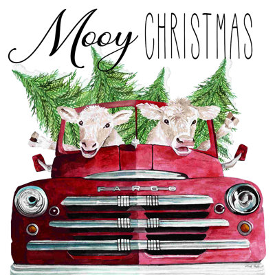 " Moo-Y Christmas Cows "