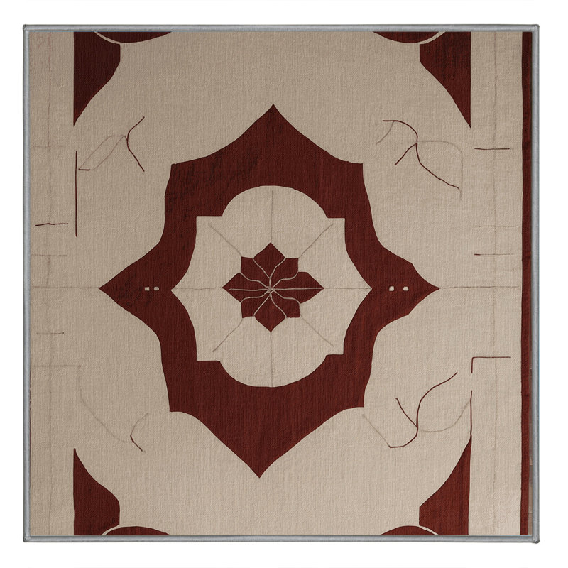 Contour Shift Rug, Square 8'