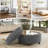 Upholstered Storage Ottoman – Multi-Functional Footrest & Hidden Storage-1033701346