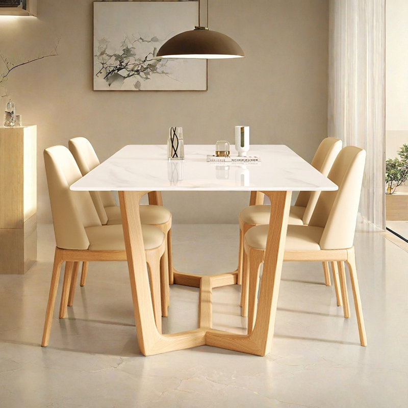 Table de salle à manger Modern, H 29,5 po x L 55,1 po x l 31,5 po
