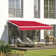 Manual Retraction Slope Patio Awning