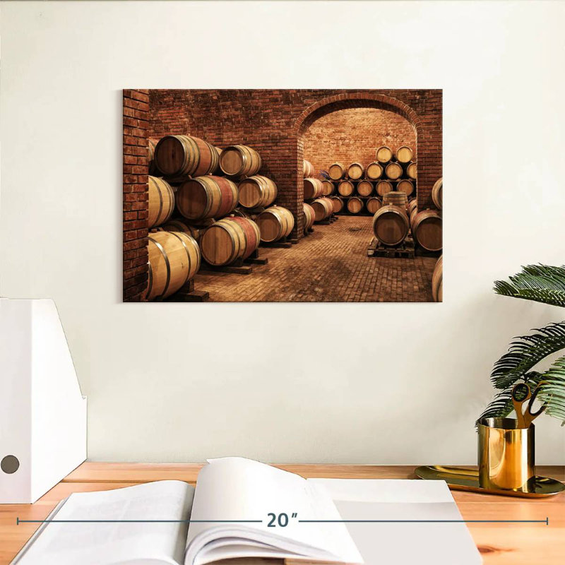 Collection de tonneaux à vin Lilie, H 8 po x l 12 po