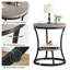 Table de bout Kaarina, table d'appoint ronde (ensemble de 2)-2059819590-2075596522