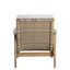 Pointe N-Dura Resin Wicker Teak Outdoor Lounge Chair - Oyster Natural-1547666445-1547666488