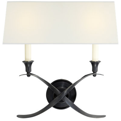 Chapman & Myers Cross Bouillotte Large Sconce