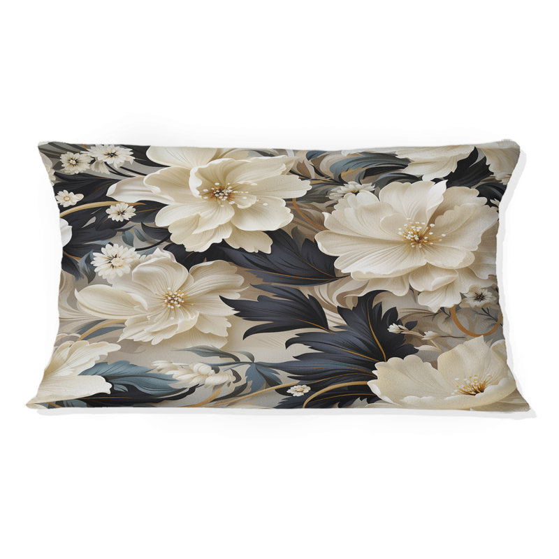 Motif victorien éthéré rococo Flourish Victorian XXVI - imprimé floral
