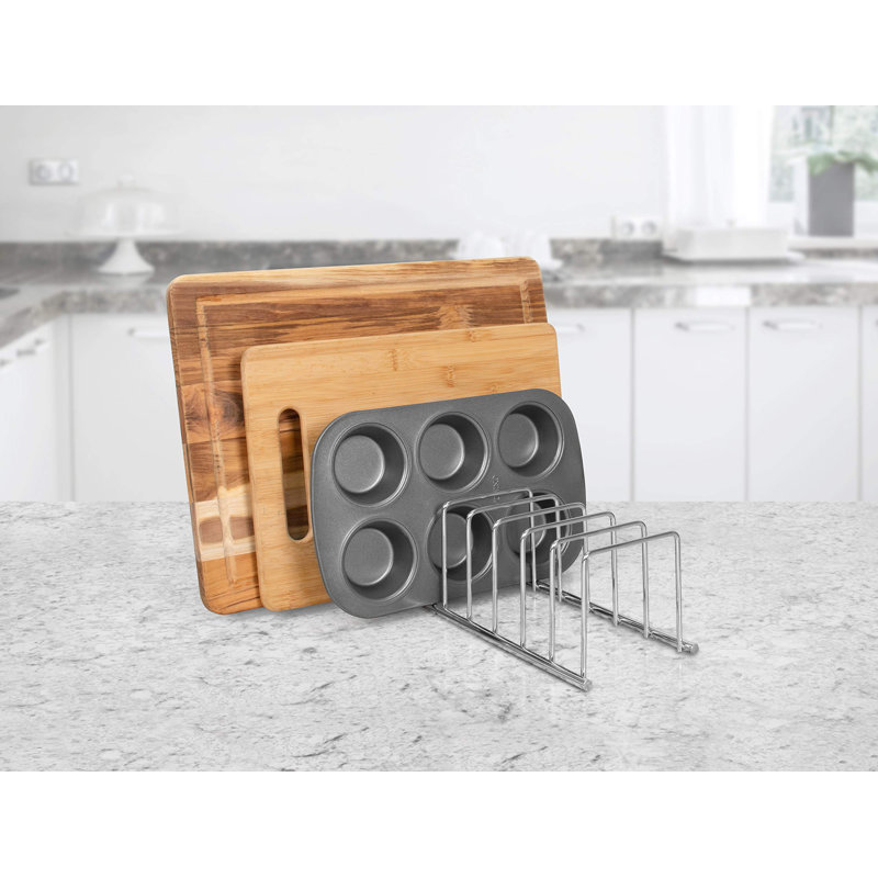 Callen Steel Kitchenware Divider, Chrome