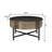 T1216C Coffee Table Rustic Vintage