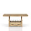 Table de comptoir - finition caramel