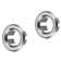 2 Pack Sink Overflow Ring Bathroom Kitchen Sink Basin Trim Overflow Cover Hole Insert Cap