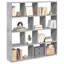 Atyana 141.5cm H x 132cm W Book Cabinet Bookcase-925533778