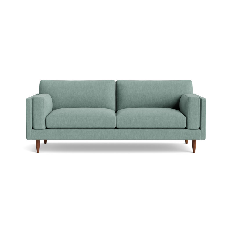 Skinny Fat Sofa ("85"), Performance Weave - Spa