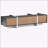 Black Contemporary Rectangle Design TV Stand