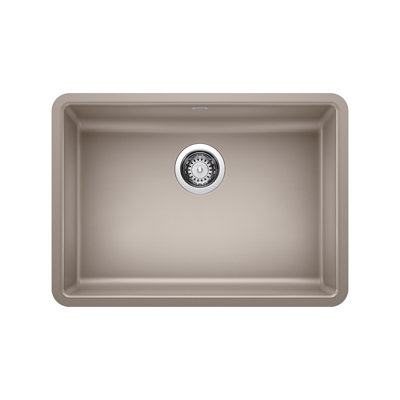 Precis SILGRANIT 25" L x 18'' W Undermount ADA Kitchen Sink