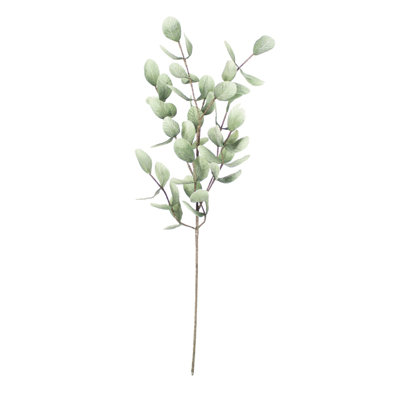  Ensemble de 6 fausses feuilles artificielles de style botanique naturel H 47 po
