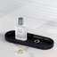 Ensemble d'accessoires de salle de bain, comptoir d'organisation de salle de bain, distributeur de savon et porte-brosse à dents, rince-bouche, ensemble de plateau, plateau de meuble-lavabo pour salle de bain, décor moderne 4 pièces (noir mat)
