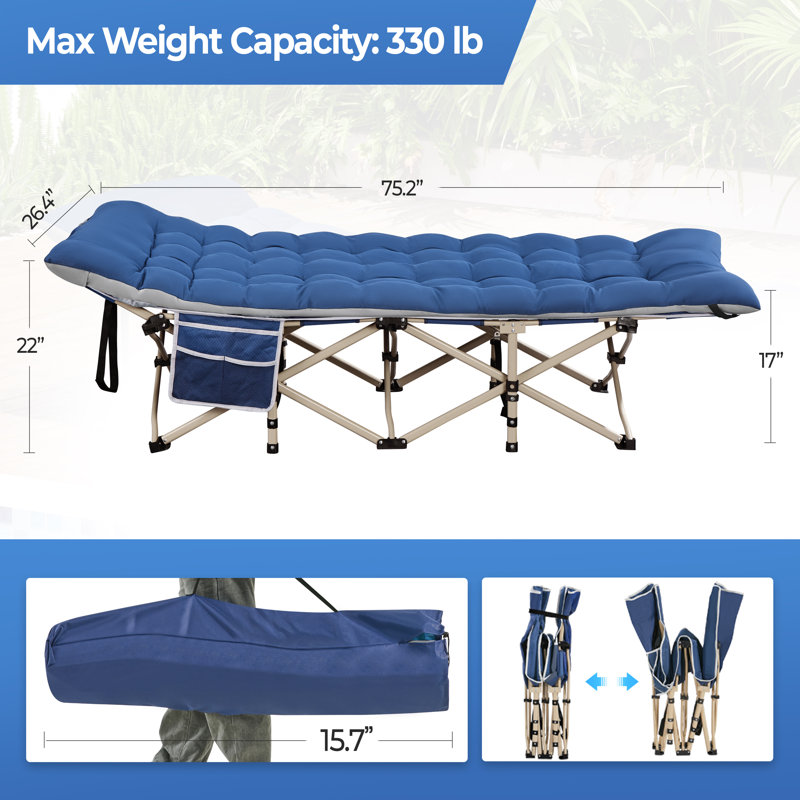Cot, Blue